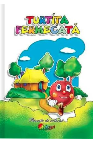 Turtita fermecata (Poveste de colorat format A5)