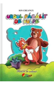 Ursul pacalit de vulpe (Poveste de colorat format A5) Ursul pacalit de vulpe (Poveste de colorat format A5)