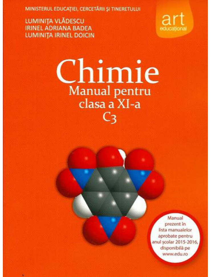 CHIMIE. Manual pt. clasa a 11-a C3