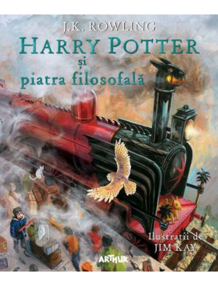 Harry Potter si Piatra Filosofala (Ed. ilustrata)