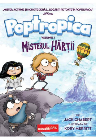 Poptropica - Volumul 1 (Misterul hartii) Poptropica - Volumul 1 (Misterul hartii)