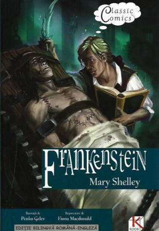 Frankenstein - Mary Shelley (Benzi desenate bilingve ROMANA-ENGLEZA)
