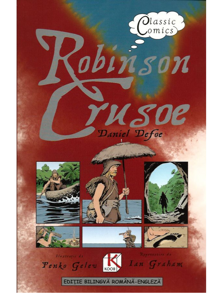 Robinson Crusoe (Benzi desenate bilingve ROMANA-ENGLEZA)