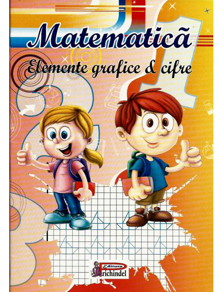 Caiet de Scriere - Matematica - Elemente Grafice & Cifre - Exersare