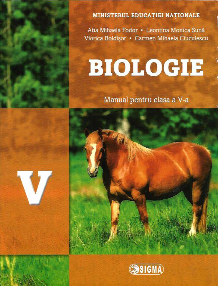 Biologie - Manual Clasa a V-a