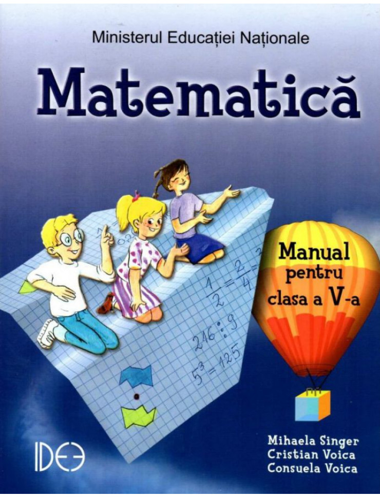 Matematica - Manual Clasa a V-a (IDEE)