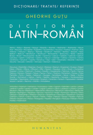 Dictionar LATIN - ROMAN
