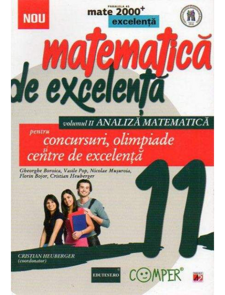 Matematica de excelenta volumul 2 Analiza matematica clasa a 11-a