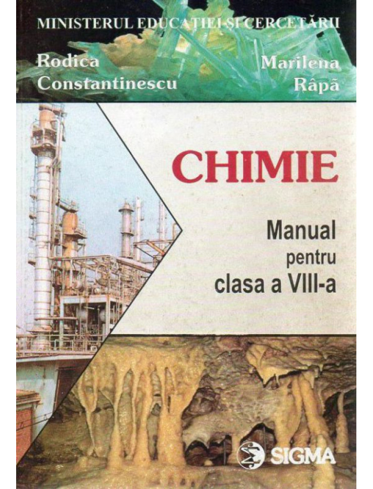 Chimie. Manual pentru clasa a 8-a (Rodica Constantinescu,Marilena Rapa)