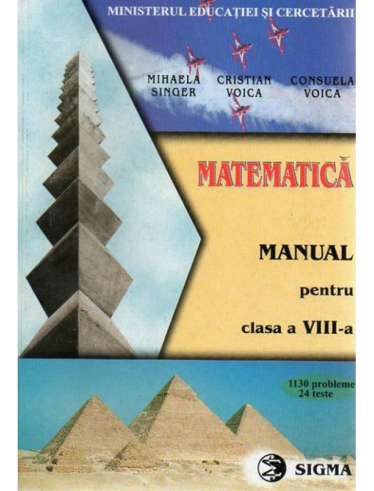 Matematica - Manual pentru clasa a 8-a (Mihaela Singer)